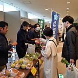 長野市農業祭でりんご・ぶどうを販売しました